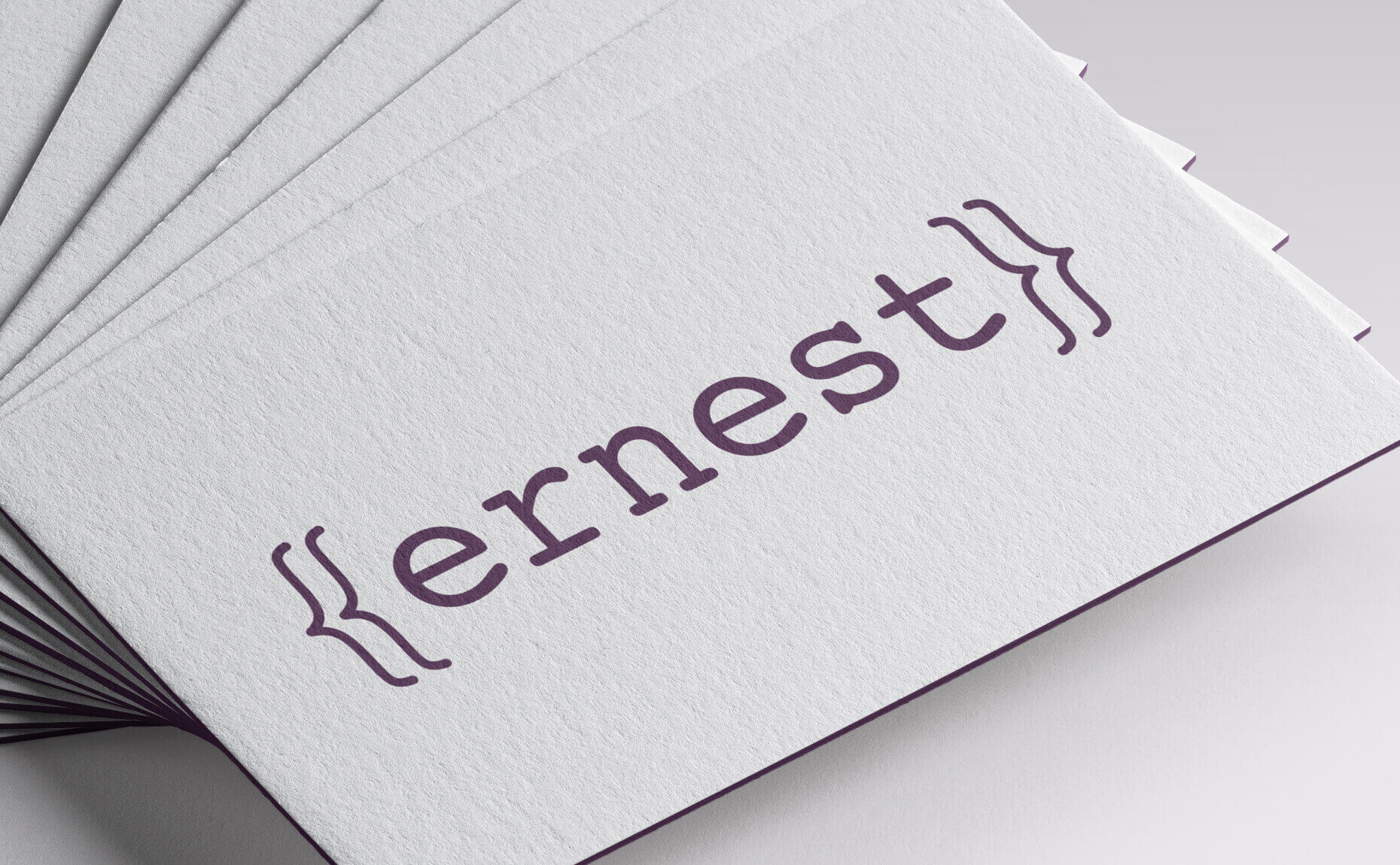 Ernest business cards